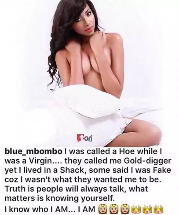 I was Called a Prostitute While I was a Virgin - South African TV Star and S*xy Model, Blue Mbombo